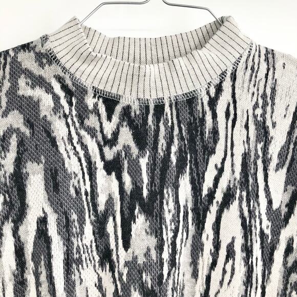 TWENTY Montreal Pollock Hyper Reality Cropped Crewneck Sweatshirt - Picture 3 of 8